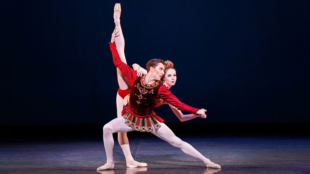 Noah Parets and Brenna Flaherty in Jewels