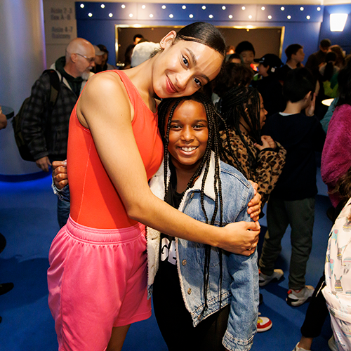 Anna McKinney with Student at YOU Dance