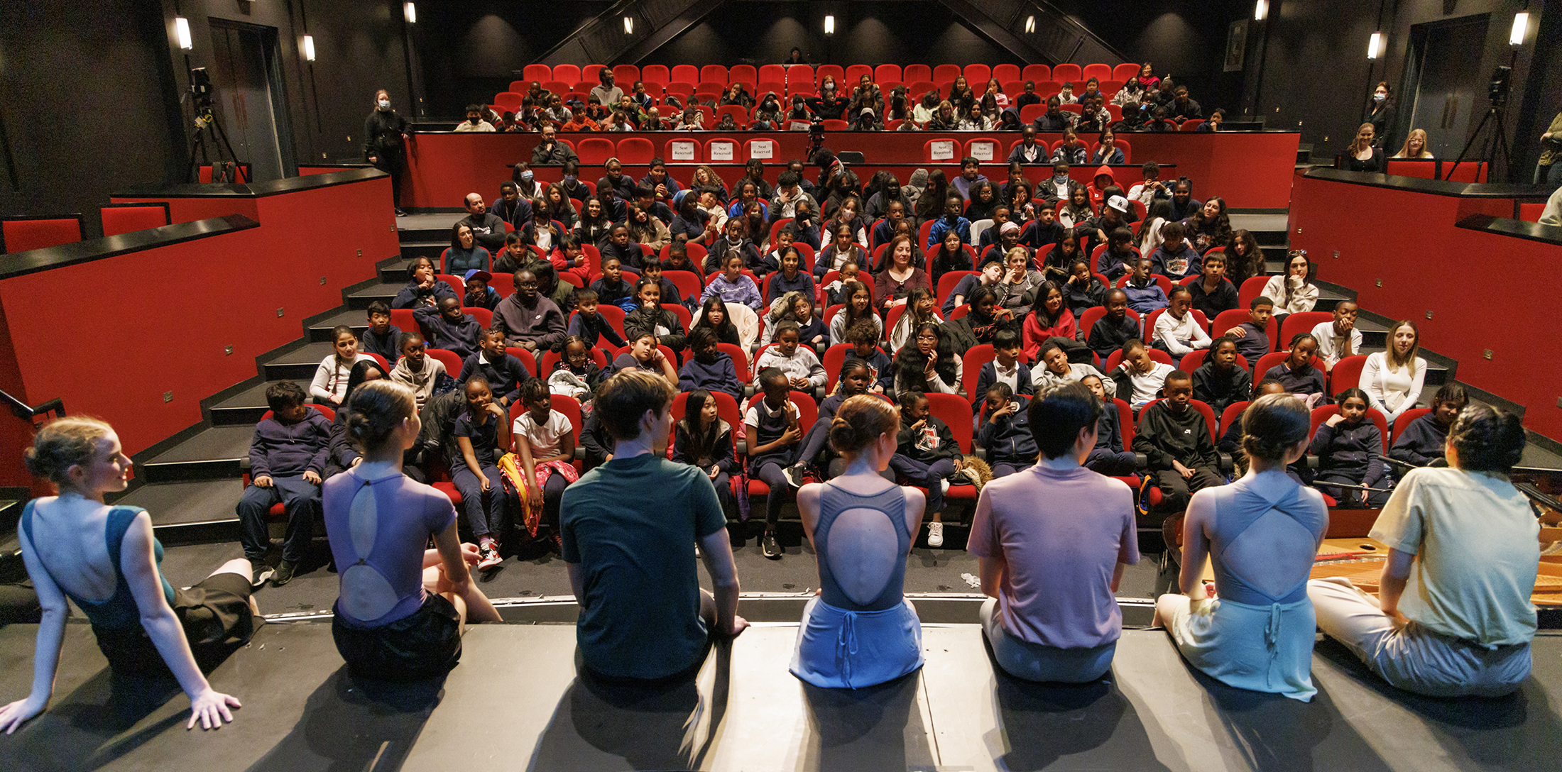 Apprentices at the YOU Dance Residency at York University