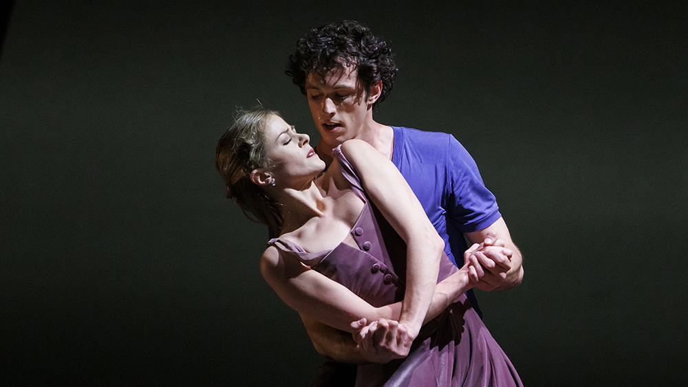 Heather Ogden and Christopher Gerty in Passion. Photo by Bruce Zinger. 