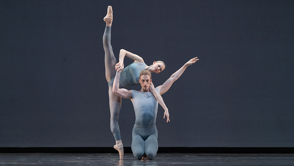 Genevieve Penn Nabity and Ben Rudisin in After the Rain. Photo by Karolina Kuras. 