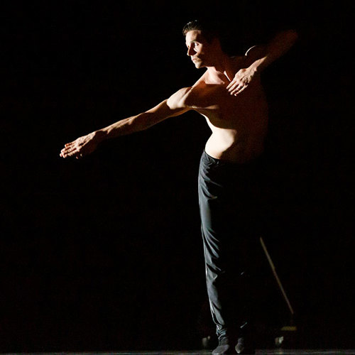 Guillaume Côté in Body of Work. Photo by Bruce Zinger.