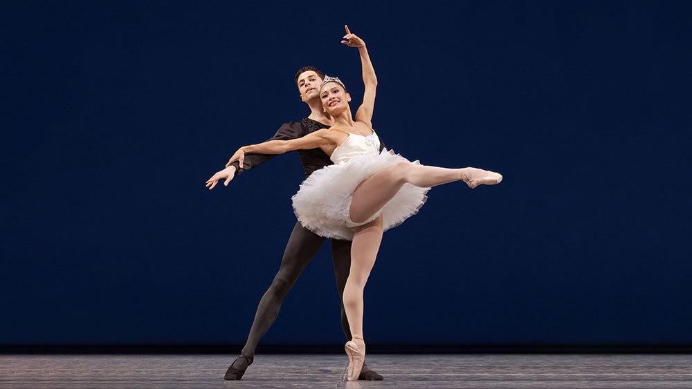 Keaton Leier and Tina Pereira in Symphony in C