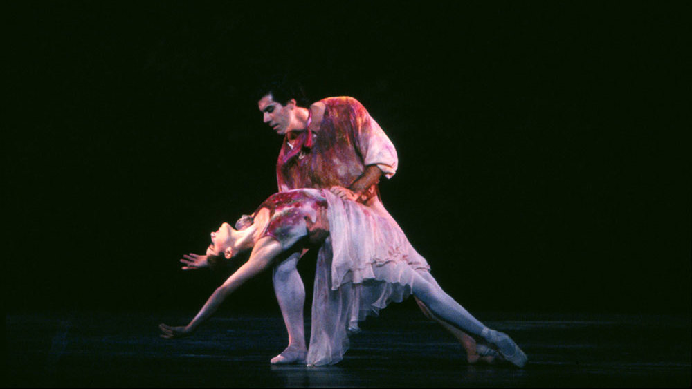 Martine Lamy and Serge Lavoie in The Leaves Are Fading.