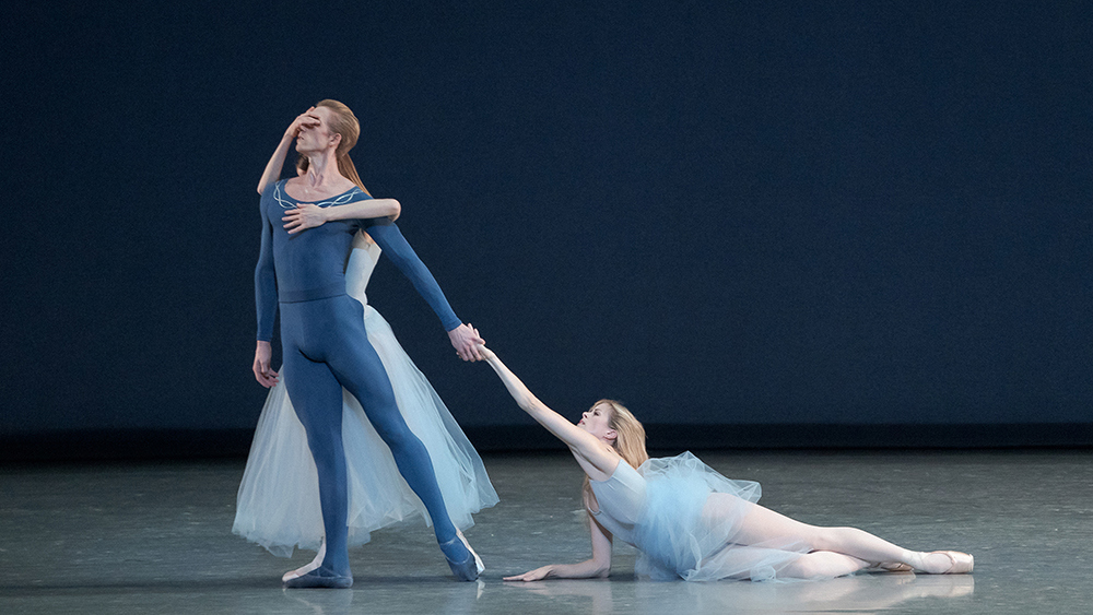 Ben Rudisin and Heather Ogden in Serenade. Photo by Karolina Kuras. 