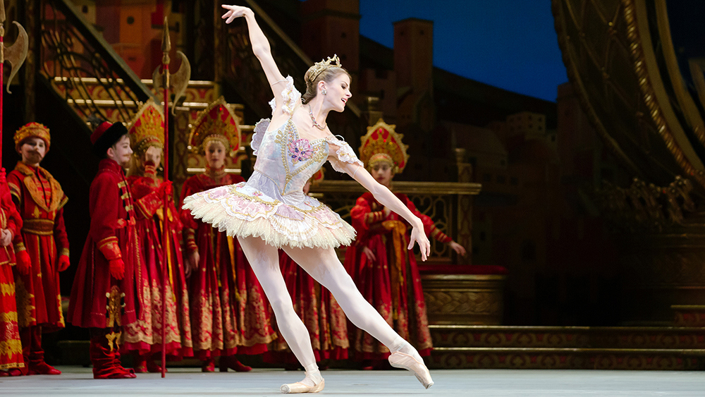 Heather Ogden in The Nutcracker. Photo by Karolina Kuras. 