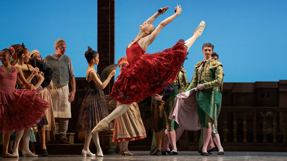 Genevieve Penn Nabity in Don Quixote. Photo by Karolina Kuras. 