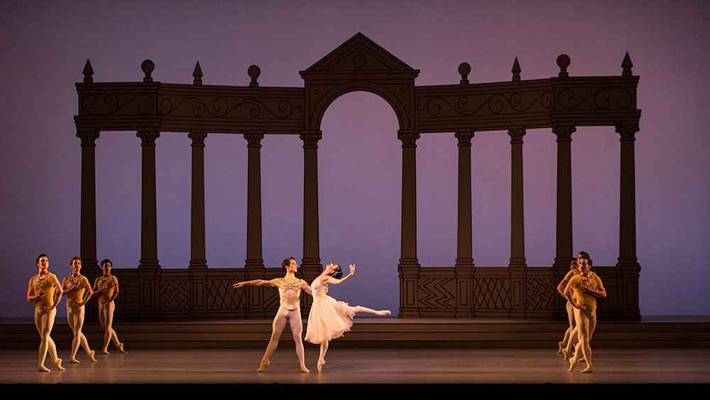 Artists of The Royal Ballet in Rhapsody.