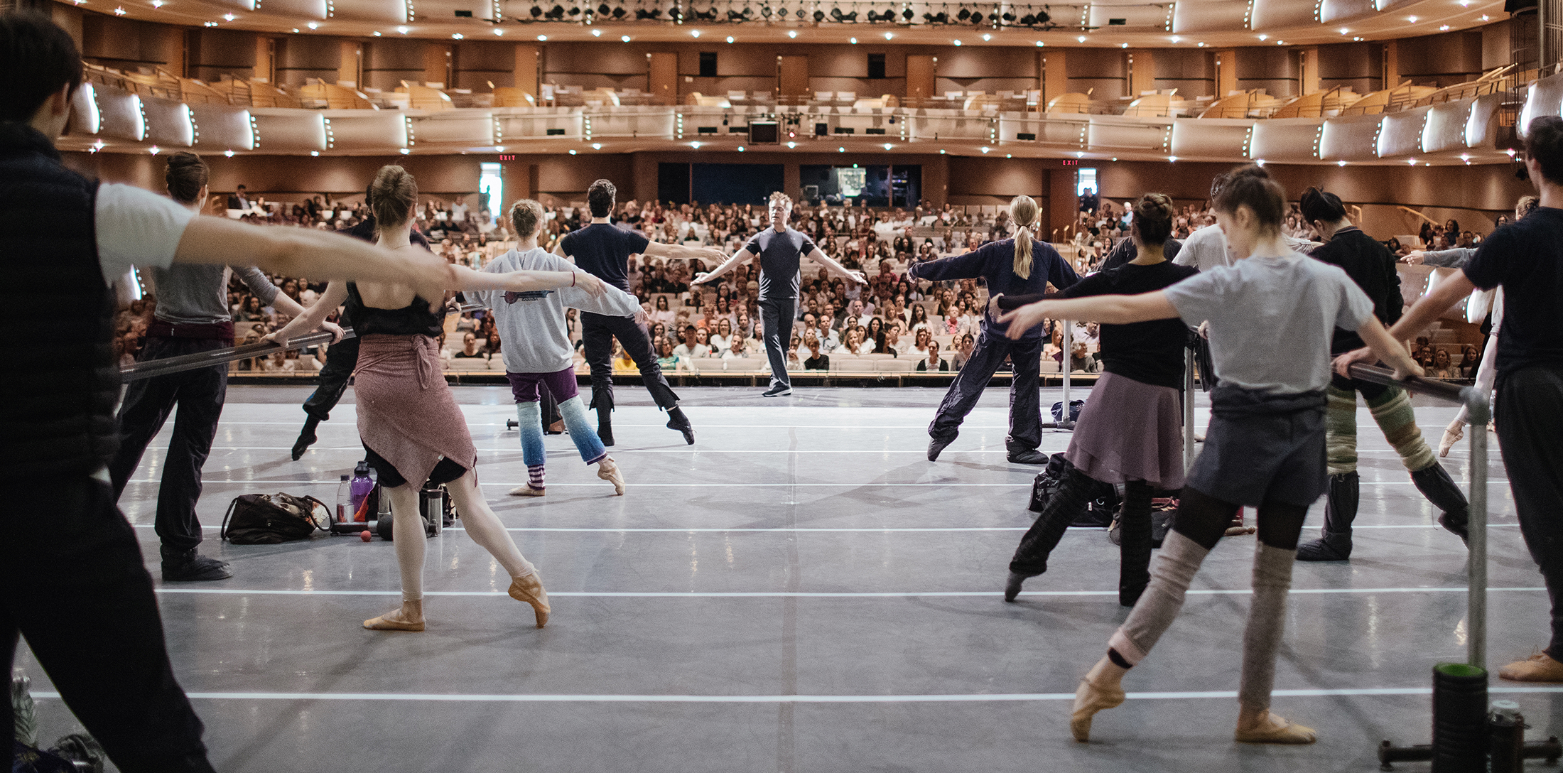 Artists of the Ballet in Company Class