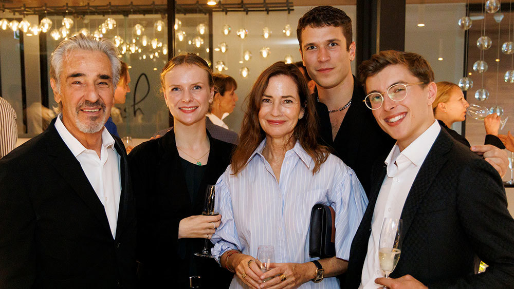 Alan & Alison Schwartz with Hannah Galway, Josh Hall and Noah Parets