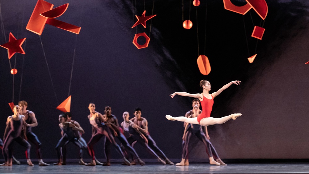 Koto Ishihara with Artists of the Ballet in Piano Concerto #1.